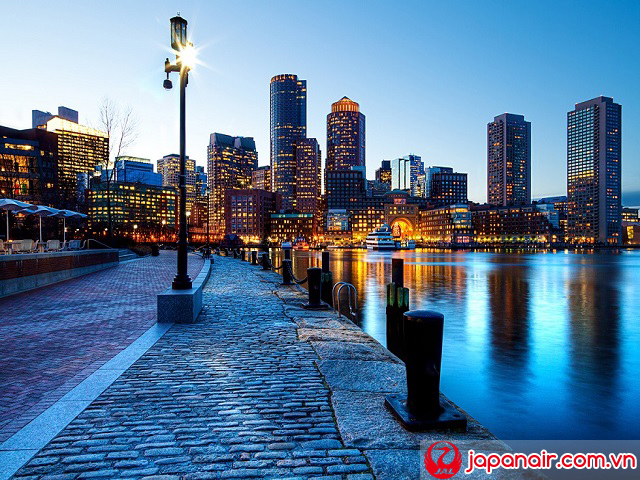 Vé máy bay đi Boston